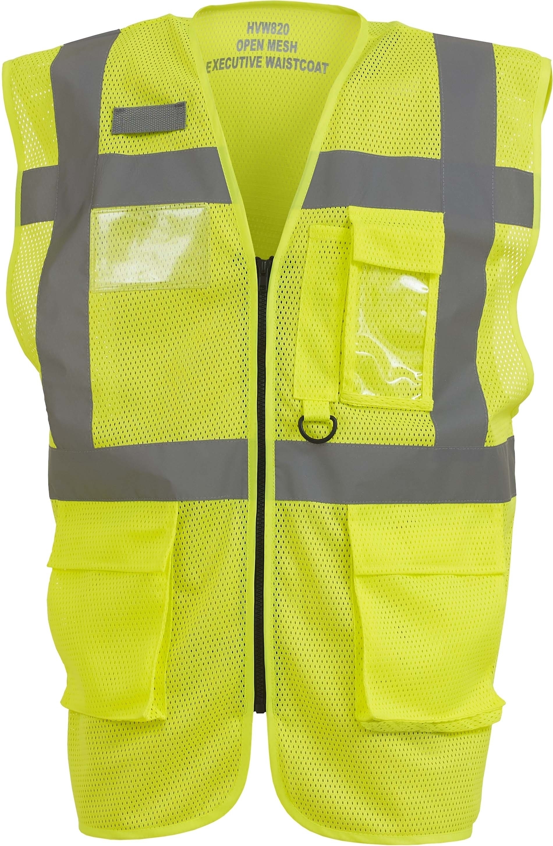 Gilet haute visibilité Top Cool _Management_ Hi Vis Yellow, à personnaliser avec le logo de votre club. Gilet haute visibilité Top Cool _Management_ Hi Vis Yellow