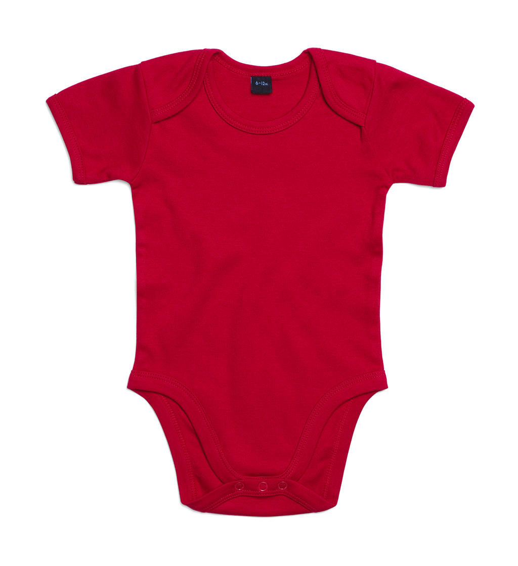 Baby Bodysuit Red Rouge, à personnaliser avec le logo de votre club. Baby Bodysuit Red Rouge