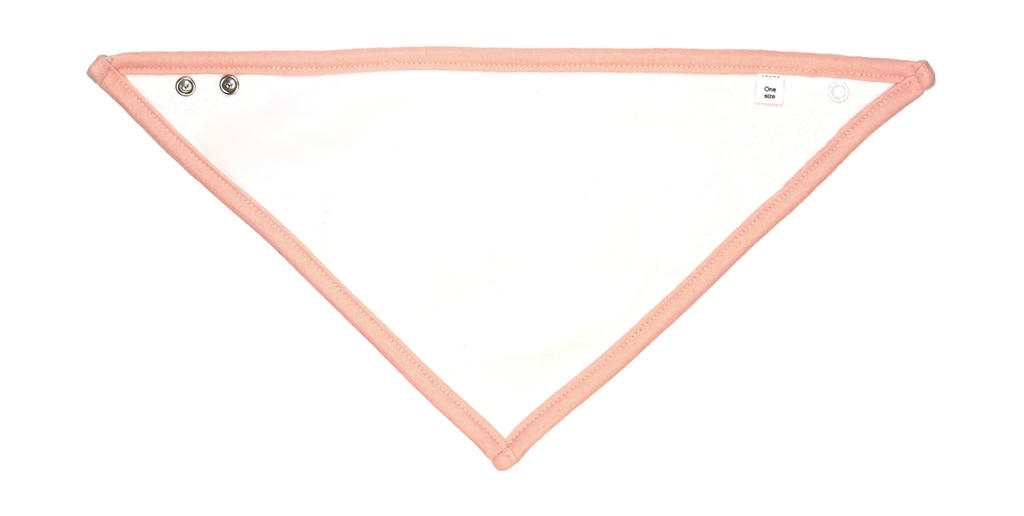Bandana Bib White/Powder Pink Blanc, à personnaliser avec le logo de votre club. Bandana Bib White/Powder Pink Blanc