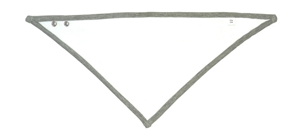 Bandana Bib White/Heather Grey Blanc, à personnaliser avec le logo de votre club. Bandana Bib White/Heather Grey Blanc