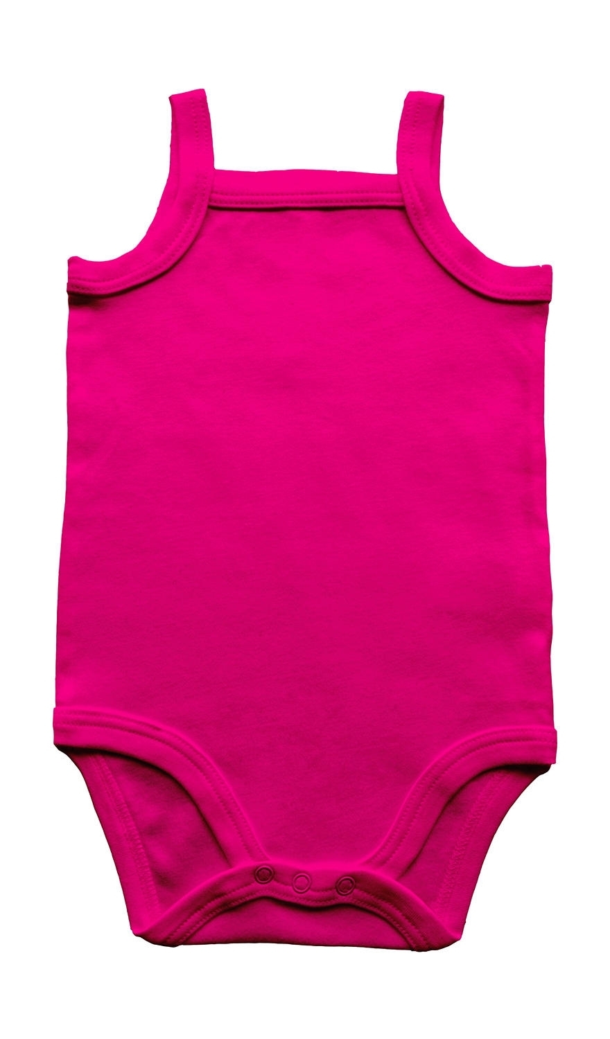 Baby Organic Strap Vest Bodysuit Fuchsia Rose, à personnaliser avec le logo de votre club. Baby Organic Strap Vest Bodysuit Fuchsia Rose
