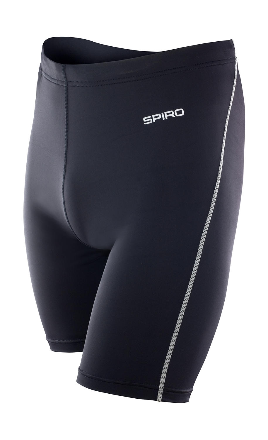 Men`s Bodyfit Base Layer Shorts Black Noir, à personnaliser avec le logo de votre club. Men`s Bodyfit Base Layer Shorts Black Noir