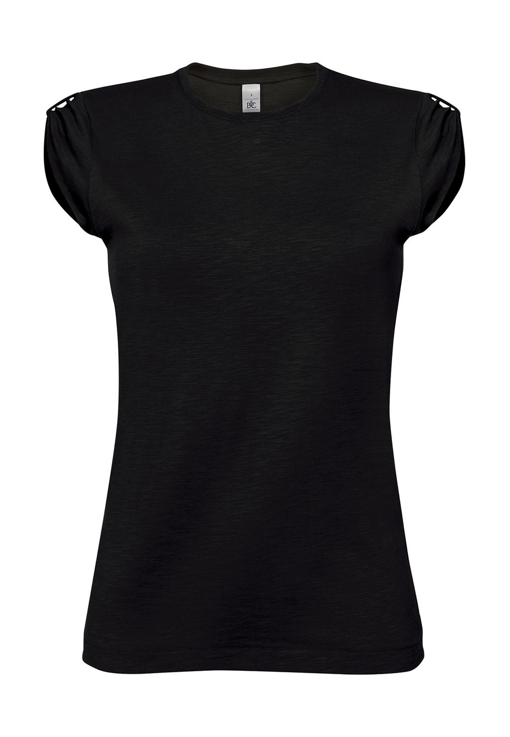 Trendy Top - TW030 Chic Black Noir, à personnaliser avec le logo de votre club. Trendy Top - TW030 Chic Black Noir