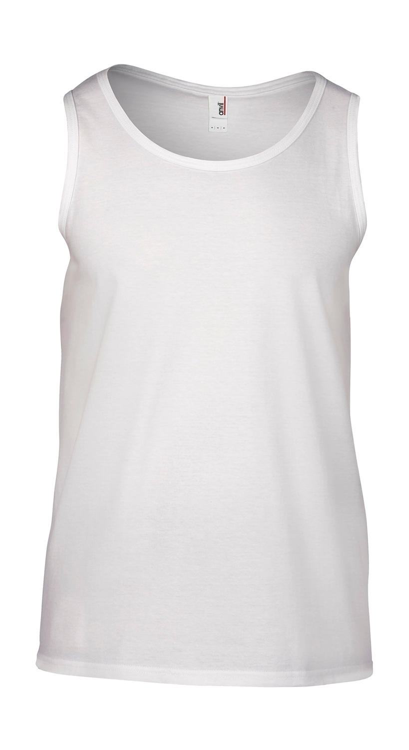 Adult Fashion Basic Tank White Blanc, à personnaliser avec le logo de votre club. Adult Fashion Basic Tank White Blanc
