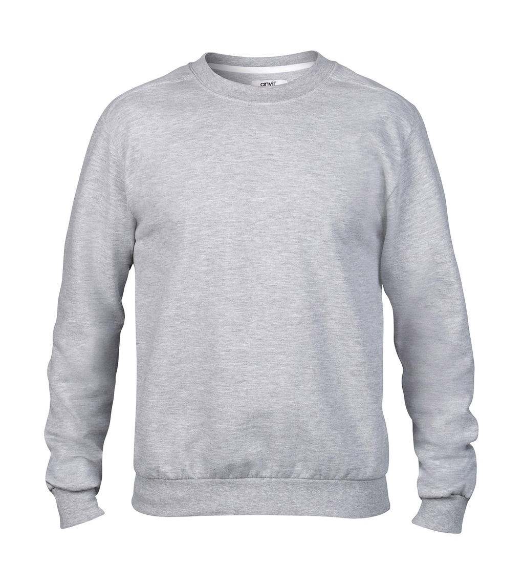 Adult Fashion Crewneck Sweat Heather Grey Gris, à personnaliser avec le logo de votre club. Adult Fashion Crewneck Sweat Heather Grey Gris
