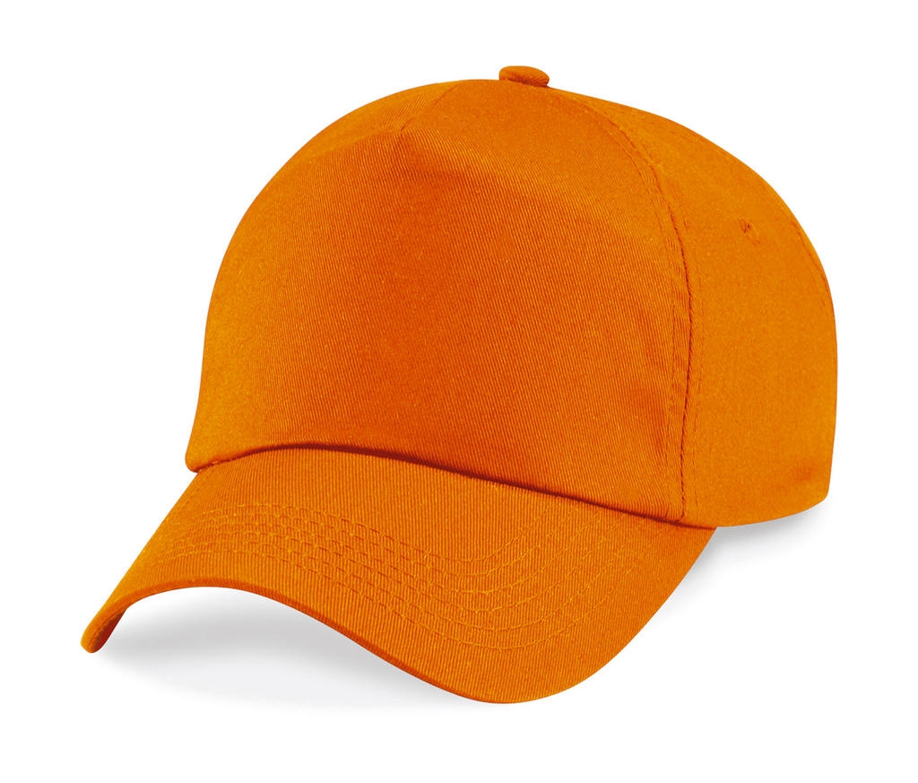 Original 5 Panel Cap Orange Orange, à personnaliser avec le logo de votre club. Original 5 Panel Cap Orange Orange