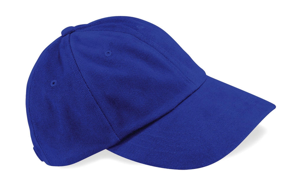 Low Profile Heavy Brushed Cotton Cap Bright Royal Bleu, à personnaliser avec le logo de votre club. Low Profile Heavy Brushed Cotton Cap Bright Royal Bleu