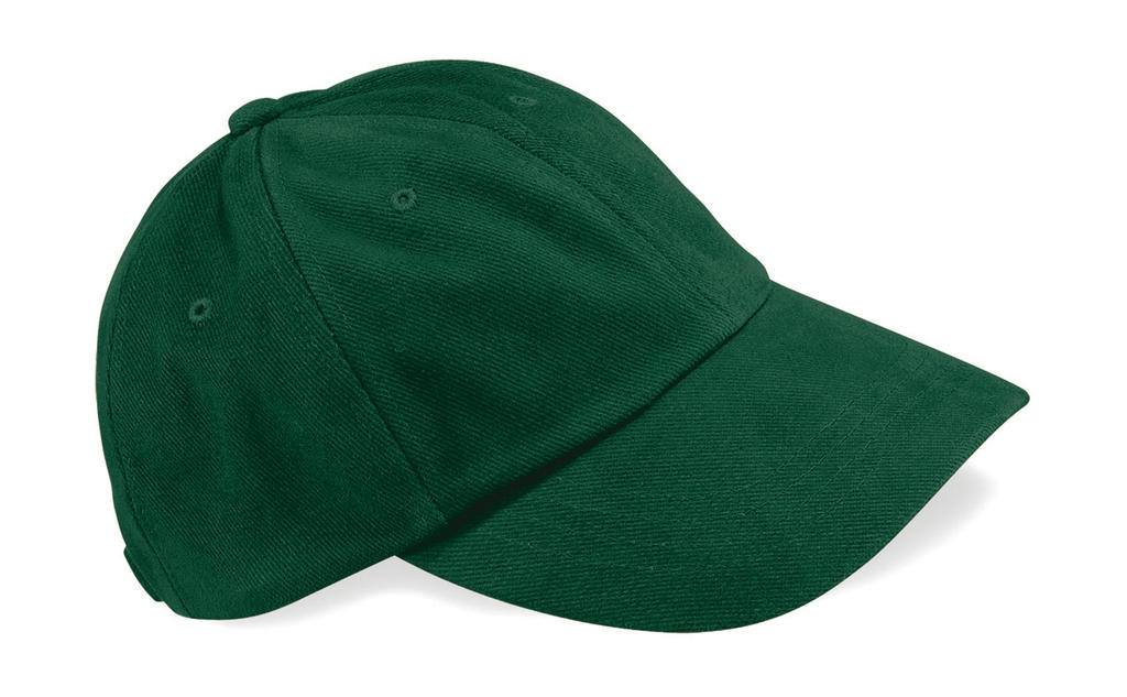 Low Profile Heavy Brushed Cotton Cap Forest Green Vert, à personnaliser avec le logo de votre club. Low Profile Heavy Brushed Cotton Cap Forest Green Vert