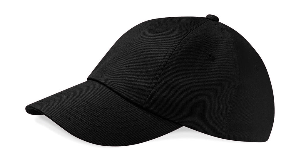 Low Profile Heavy Cotton Drill Cap Black Noir, à personnaliser avec le logo de votre club. Low Profile Heavy Cotton Drill Cap Black Noir