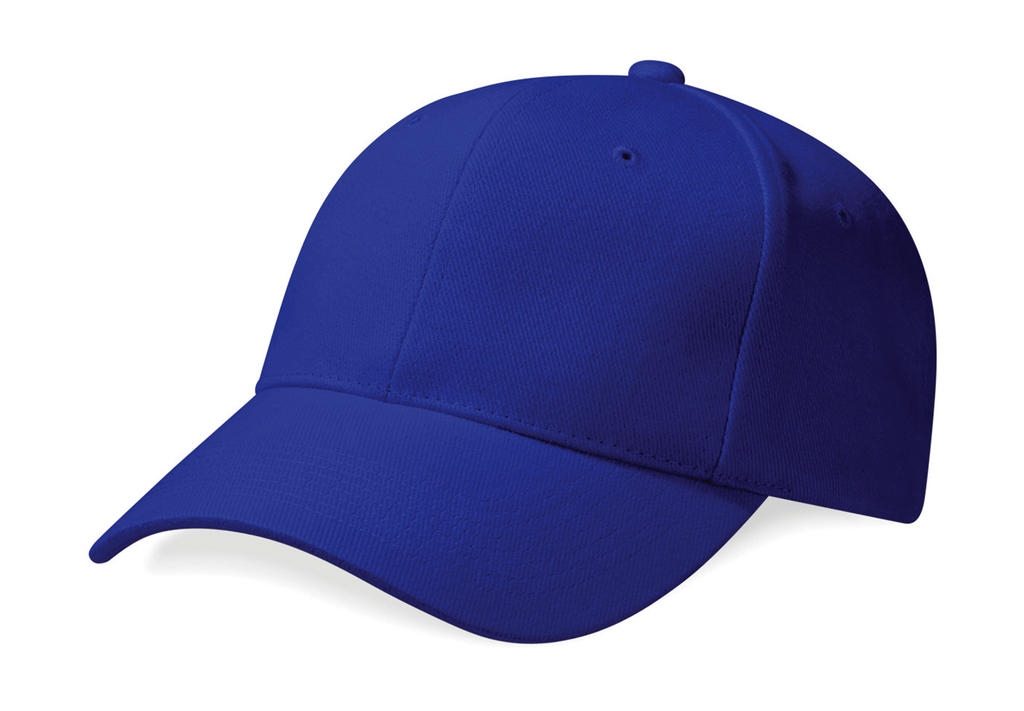 Pro-Style Heavy Brushed Cotton Cap Bright Royal Bleu, à personnaliser avec le logo de votre club. Pro-Style Heavy Brushed Cotton Cap Bright Royal Bleu