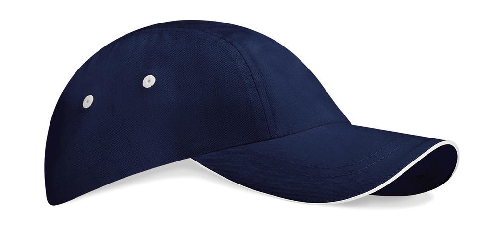 Low Profile Sports Cap French Navy/White Bleu, à personnaliser avec le logo de votre club. Low Profile Sports Cap French Navy/White Bleu