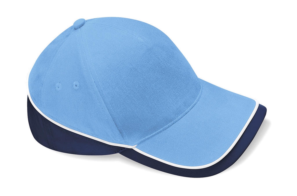 Teamwear Competition Cap Sky Blue/French Navy/White Bleu, à personnaliser avec le logo de votre club. Teamwear Competition Cap Sky Blue/French Navy/White Bleu