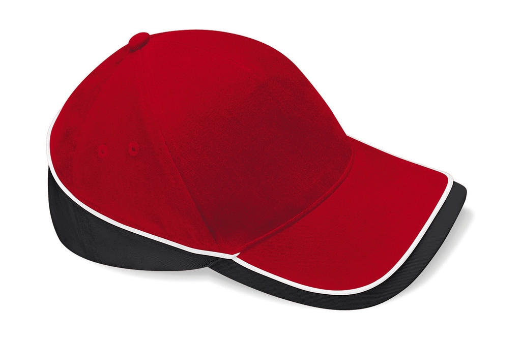 Teamwear Competition Cap Classic Red/Black/White Rouge, à personnaliser avec le logo de votre club. Teamwear Competition Cap Classic Red/Black/White Rouge