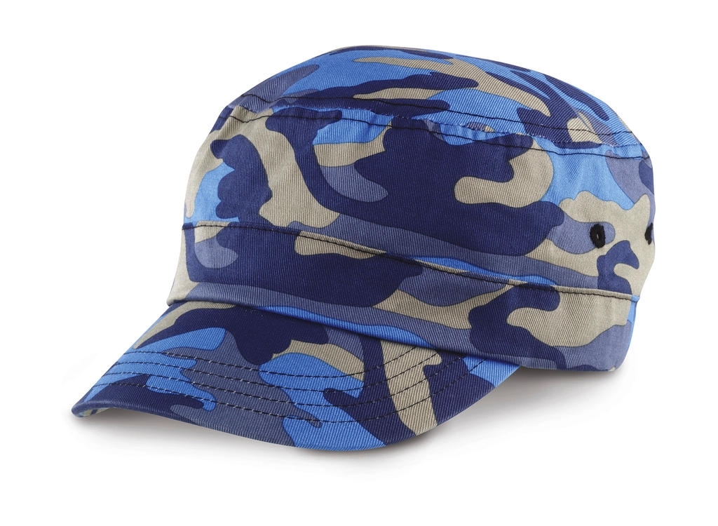 Camo Urban Cap Indigo Camo Orange, à personnaliser avec le logo de votre club. Camo Urban Cap Indigo Camo Orange