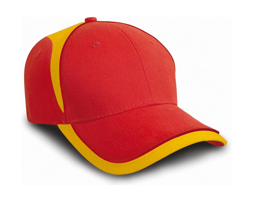 National Cap Spain Jaune, à personnaliser avec le logo de votre club. National Cap Spain Jaune