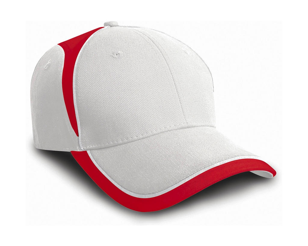 National Cap England blanc, à personnaliser avec le logo de votre club. National Cap England blanc