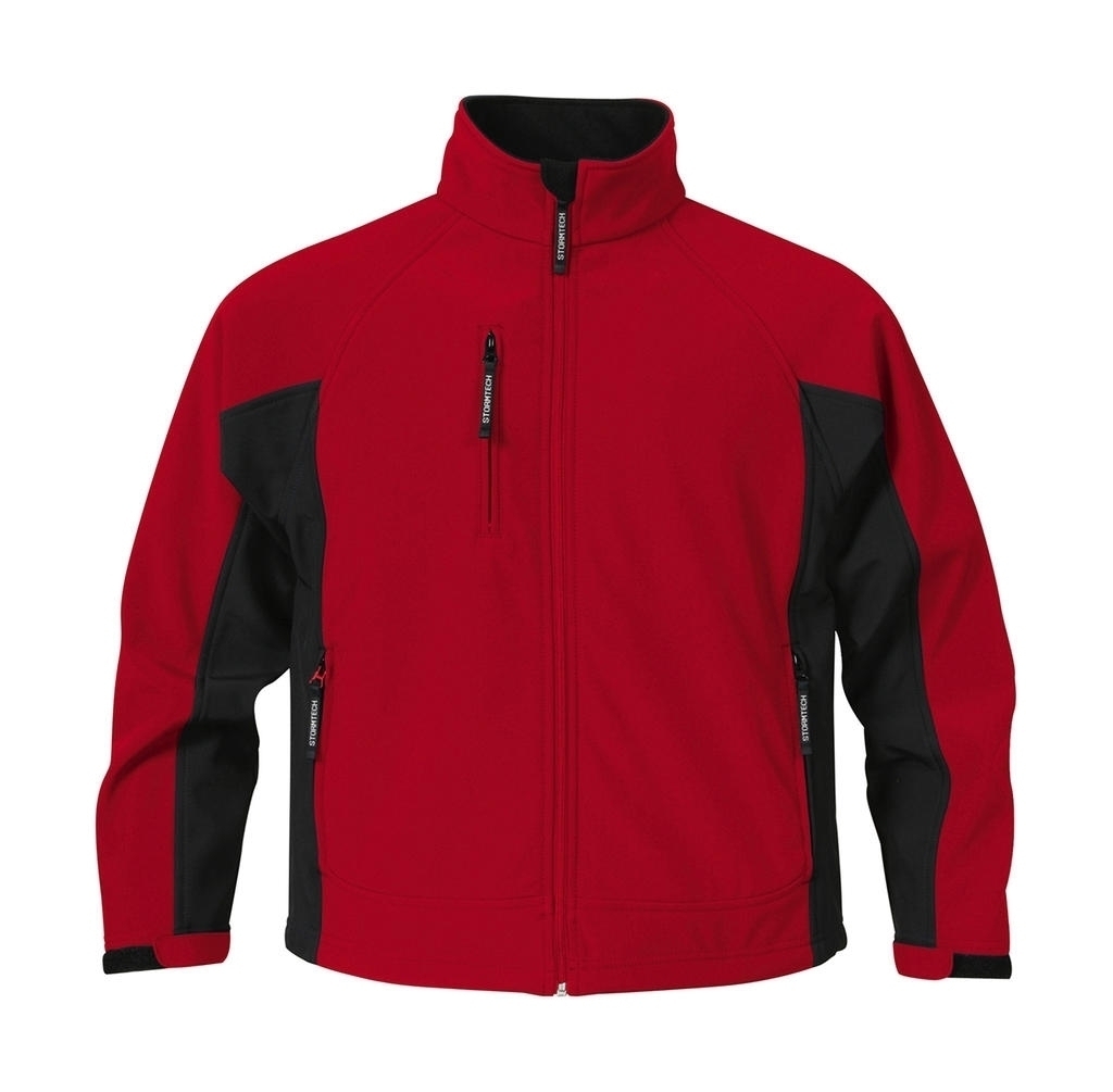 Crew Bonded Shell Red/Black Rouge, à personnaliser avec le logo de votre club. Crew Bonded Shell Red/Black Rouge