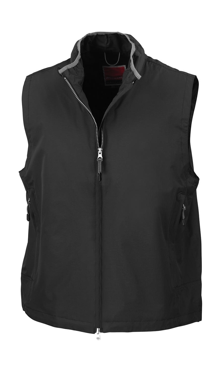Crew Gilet Black Noir, à personnaliser avec le logo de votre club. Crew Gilet Black Noir
