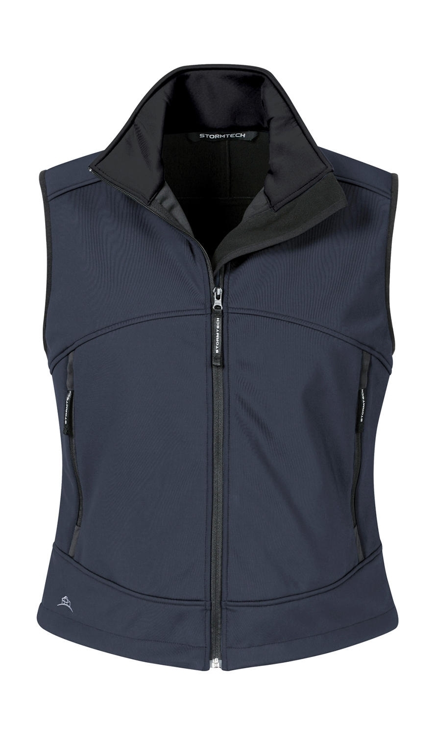 Ladies Cirrus H2X Bonded Vest Navy Blue Bleu, à personnaliser avec le logo de votre club. Ladies Cirrus H2X Bonded Vest Navy Blue Bleu