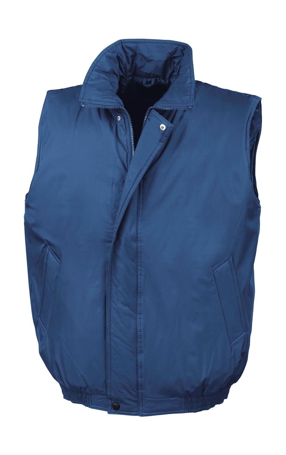Padded Bodywarmer Royal Bleu, à personnaliser avec le logo de votre club. Padded Bodywarmer Royal Bleu