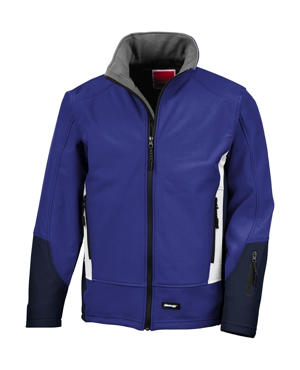 Blade Softshell Jacket Royal/Navy/Pale Grey Bleu, à personnaliser avec le logo de votre club. Blade Softshell Jacket Royal/Navy/Pale Grey Bleu