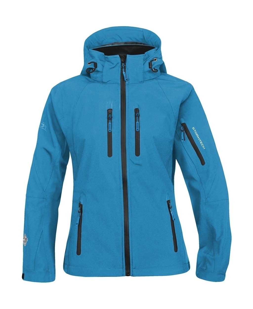 Lady Expedition Soft Shell Electric Blue/Black Bleu, à personnaliser avec le logo de votre club. Lady Expedition Soft Shell Electric Blue/Black Bleu