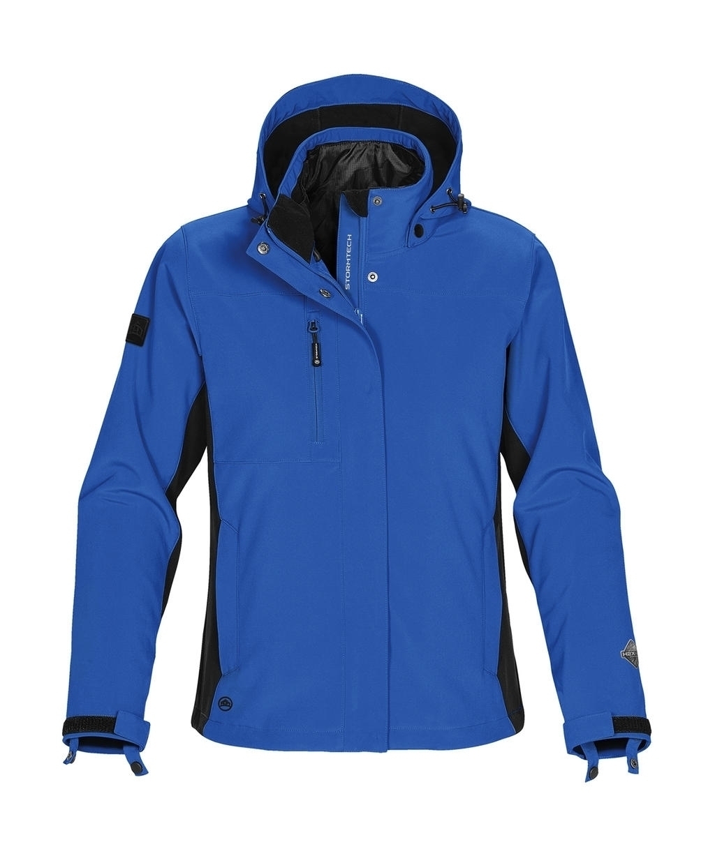Ladies` Atmosphere 3-in-1 Jacket Marine Blue/Black Bleu, à personnaliser avec le logo de votre club. Ladies` Atmosphere 3-in-1 Jacket Marine Blue/Black Bleu