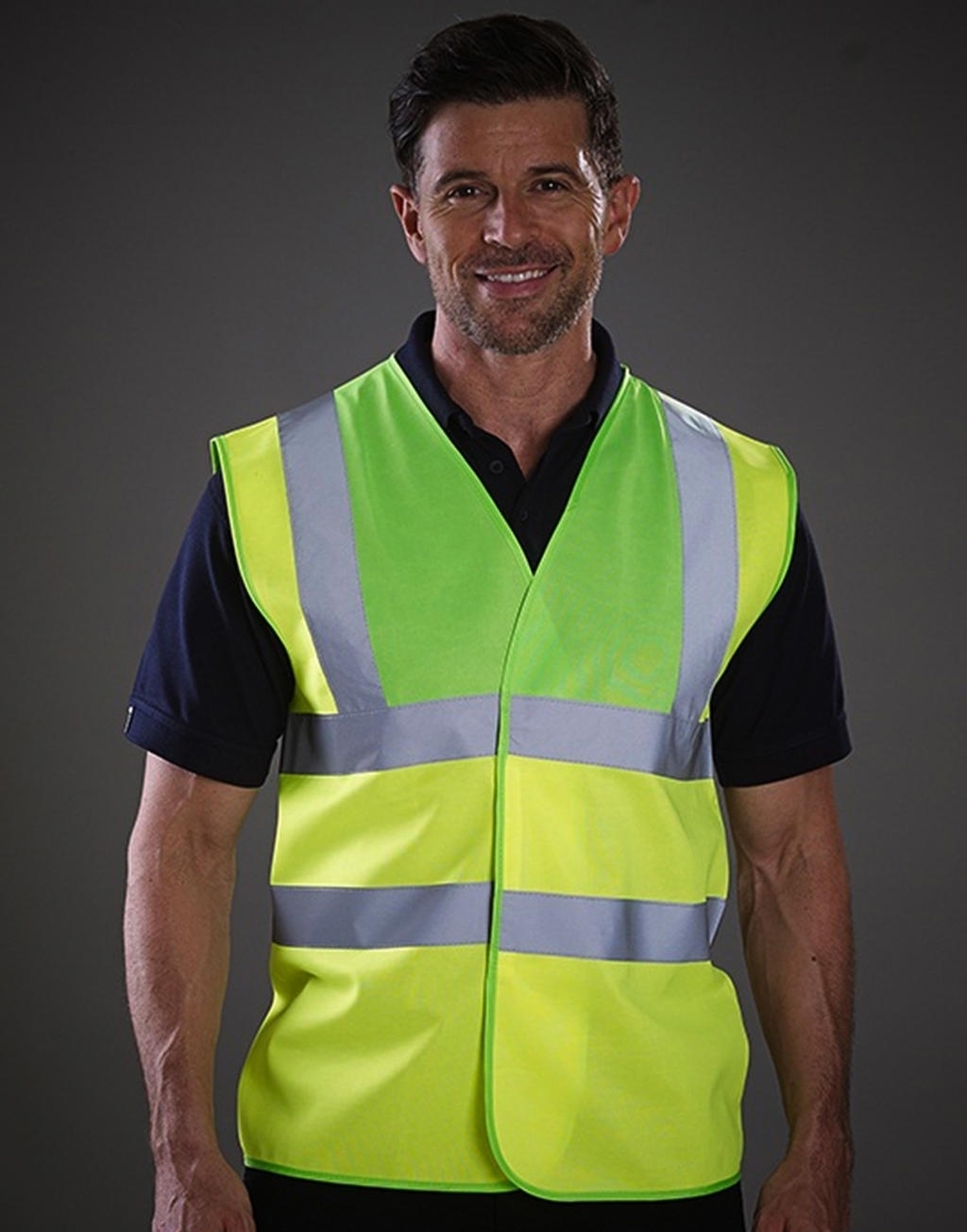 Hi Vis 2 Band & Brace Waistcoat Hi-Vis Yellow/Lime Jaune, à personnaliser avec le logo de votre club. Hi Vis 2 Band & Brace Waistcoat Hi-Vis Yellow/Lime Jaune