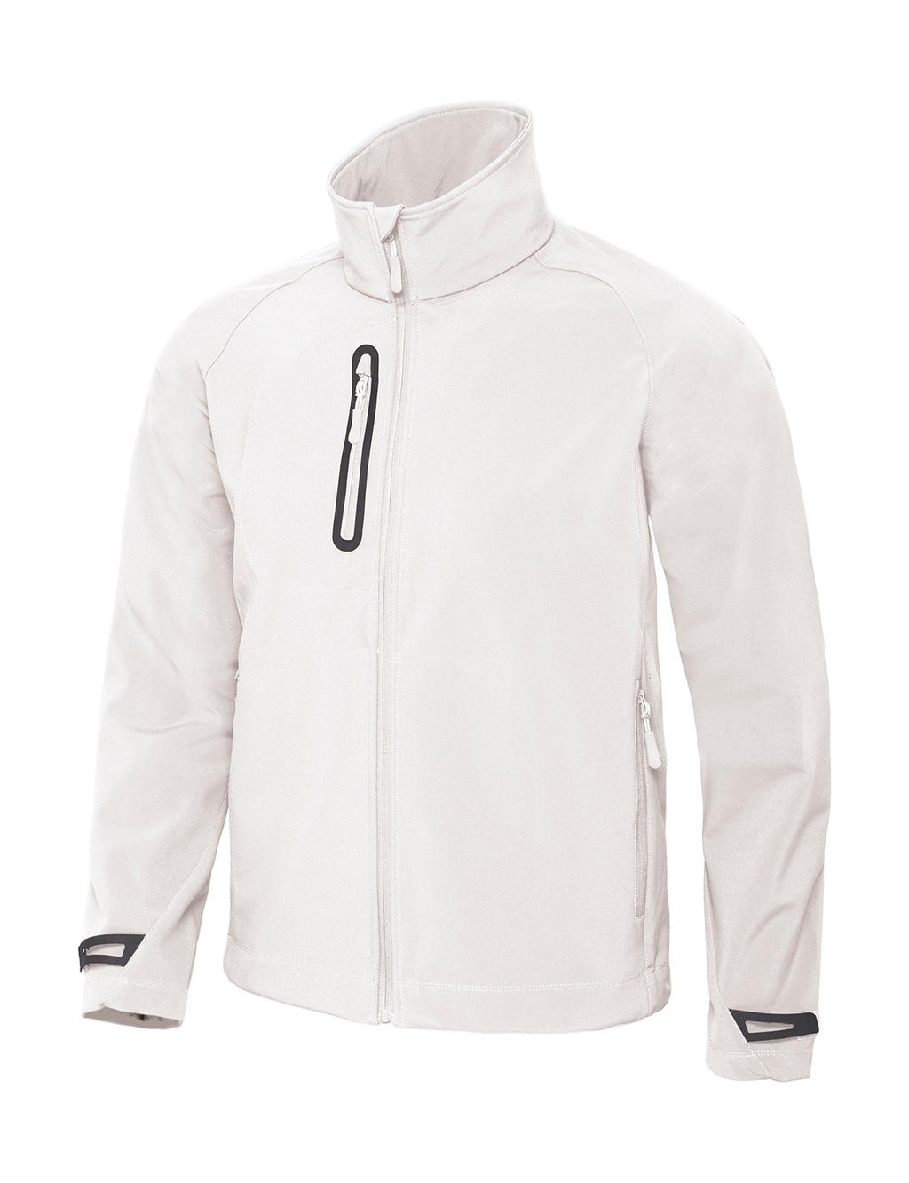 Men Technical Softshell Jacket - JM951 White Blanc, à personnaliser avec le logo de votre club. Men Technical Softshell Jacket - JM951 White Blanc