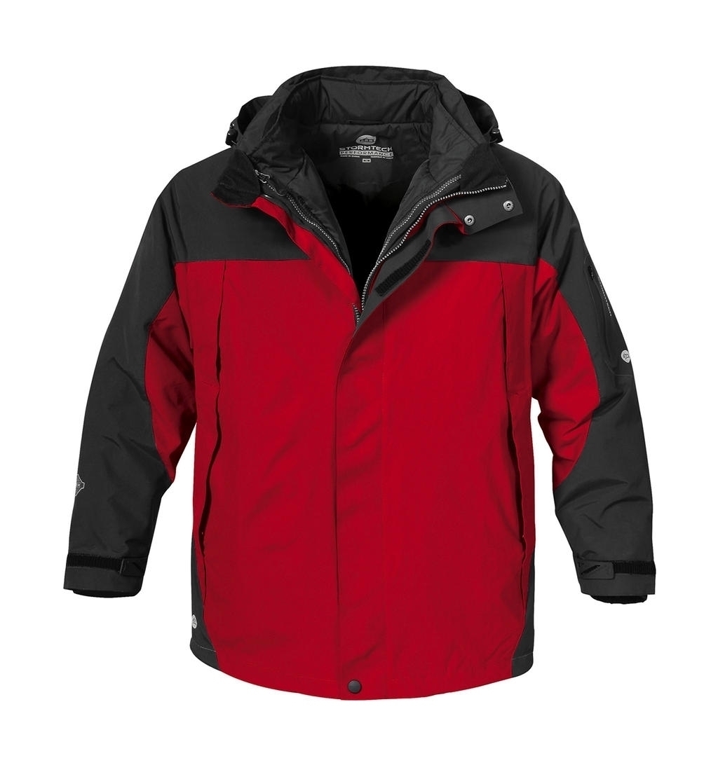 Mens Fusion 5 in 1 Stadium Red/Black Rouge, à personnaliser avec le logo de votre club. Mens Fusion 5 in 1 Stadium Red/Black Rouge