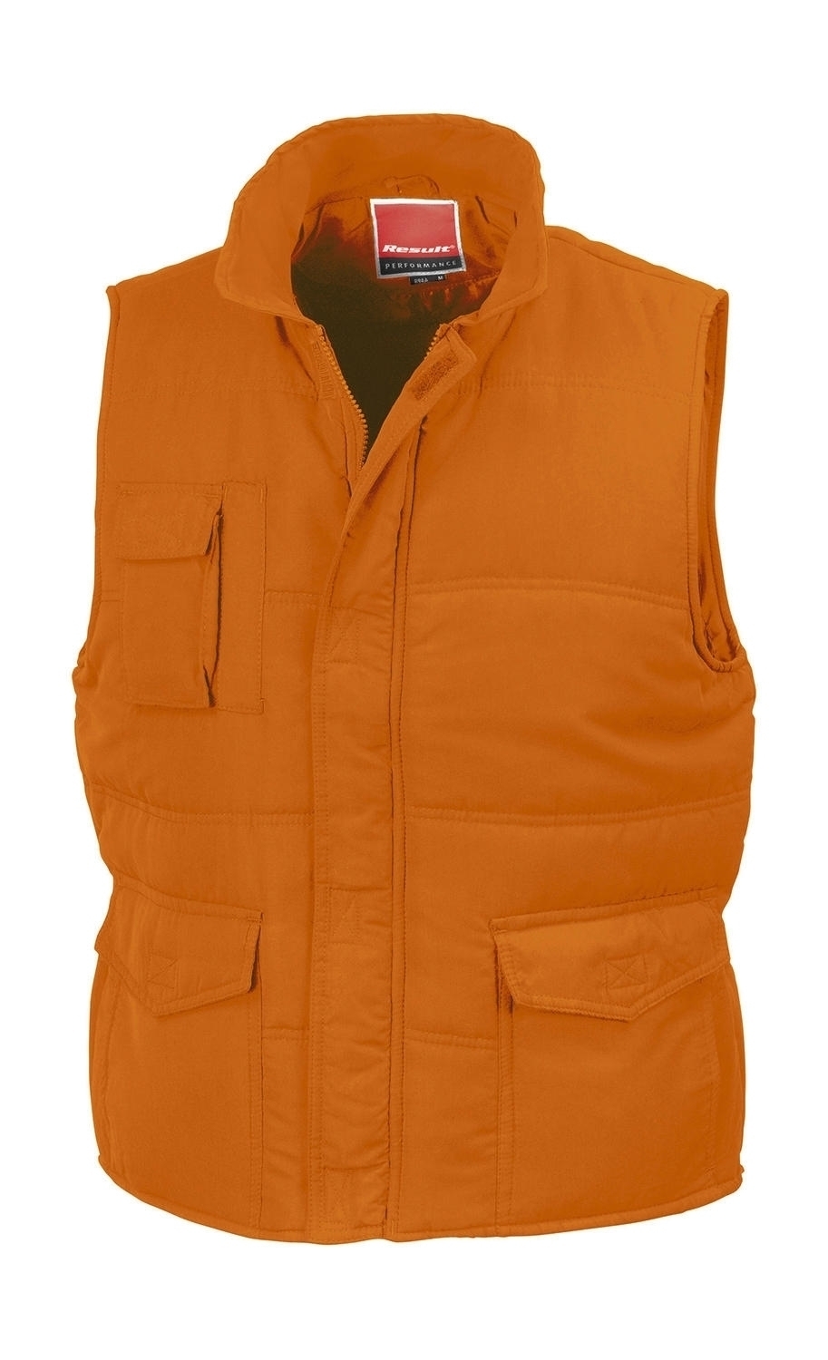 Promo Bodywarmer Orange Orange, à personnaliser avec le logo de votre club. Promo Bodywarmer Orange Orange