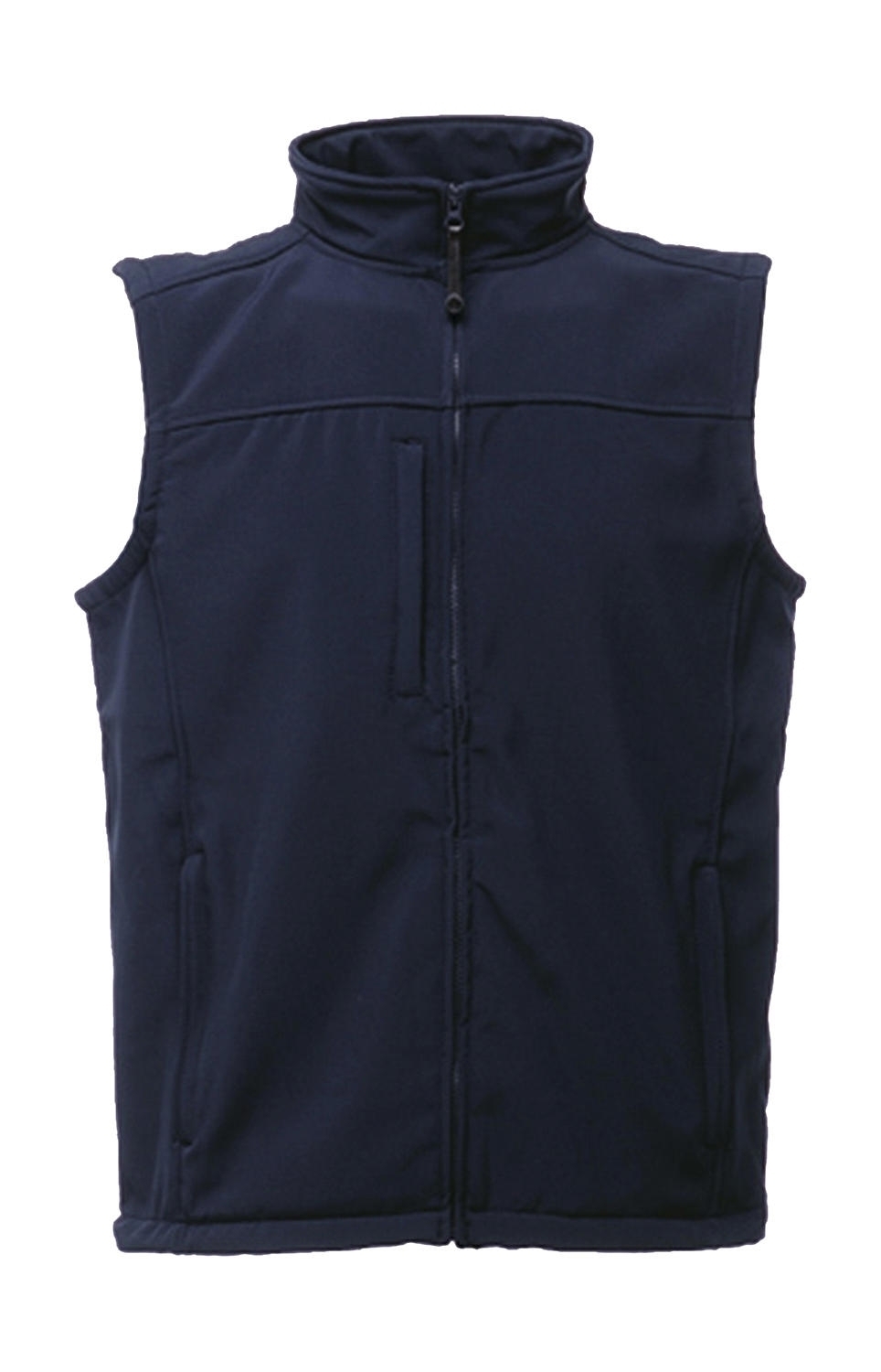 Flux Softshell Bodywarmer Navy/Navy Bleu, à personnaliser avec le logo de votre club. Flux Softshell Bodywarmer Navy/Navy Bleu