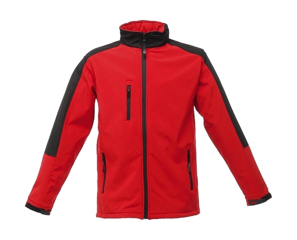 Hydroforce 3-Layer Membrane Softshell Classic Red/Black Rouge, à personnaliser avec le logo de votre club. Hydroforce 3-Layer Membrane Softshell Classic Red/Black Rouge