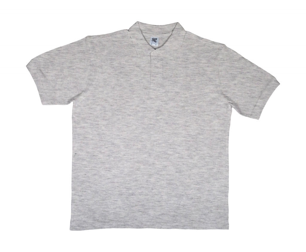 Polo Coton SG50 Birch Gris, à personnaliser avec le logo de votre club. Polo Coton SG50 Birch Gris