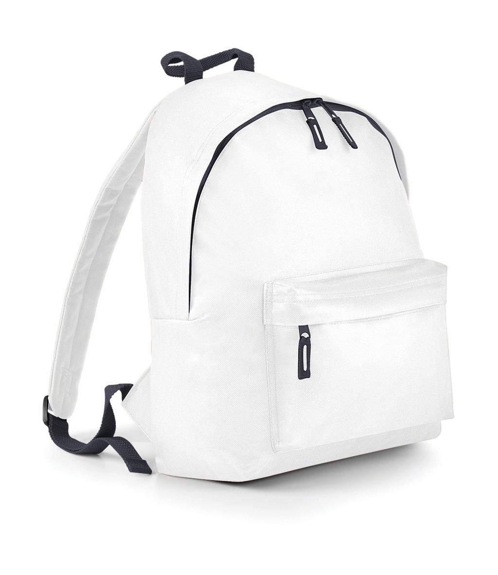 Junior Fashion Backpack White/Graphite Grey Blanc, à personnaliser avec le logo de votre club. Junior Fashion Backpack White/Graphite Grey Blanc