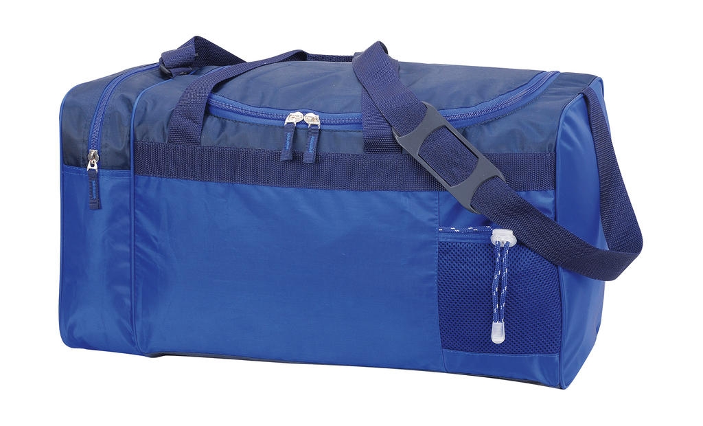 Sports/Overnight Bag Royal/Navy Bleu, à personnaliser avec le logo de votre club. Sports/Overnight Bag Royal/Navy Bleu