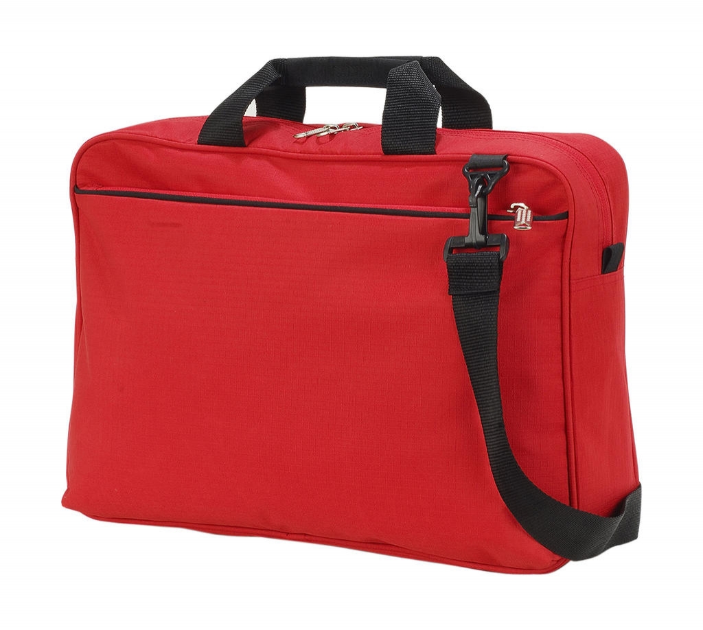 Conference Bag Red Rouge, à personnaliser avec le logo de votre club. Conference Bag Red Rouge