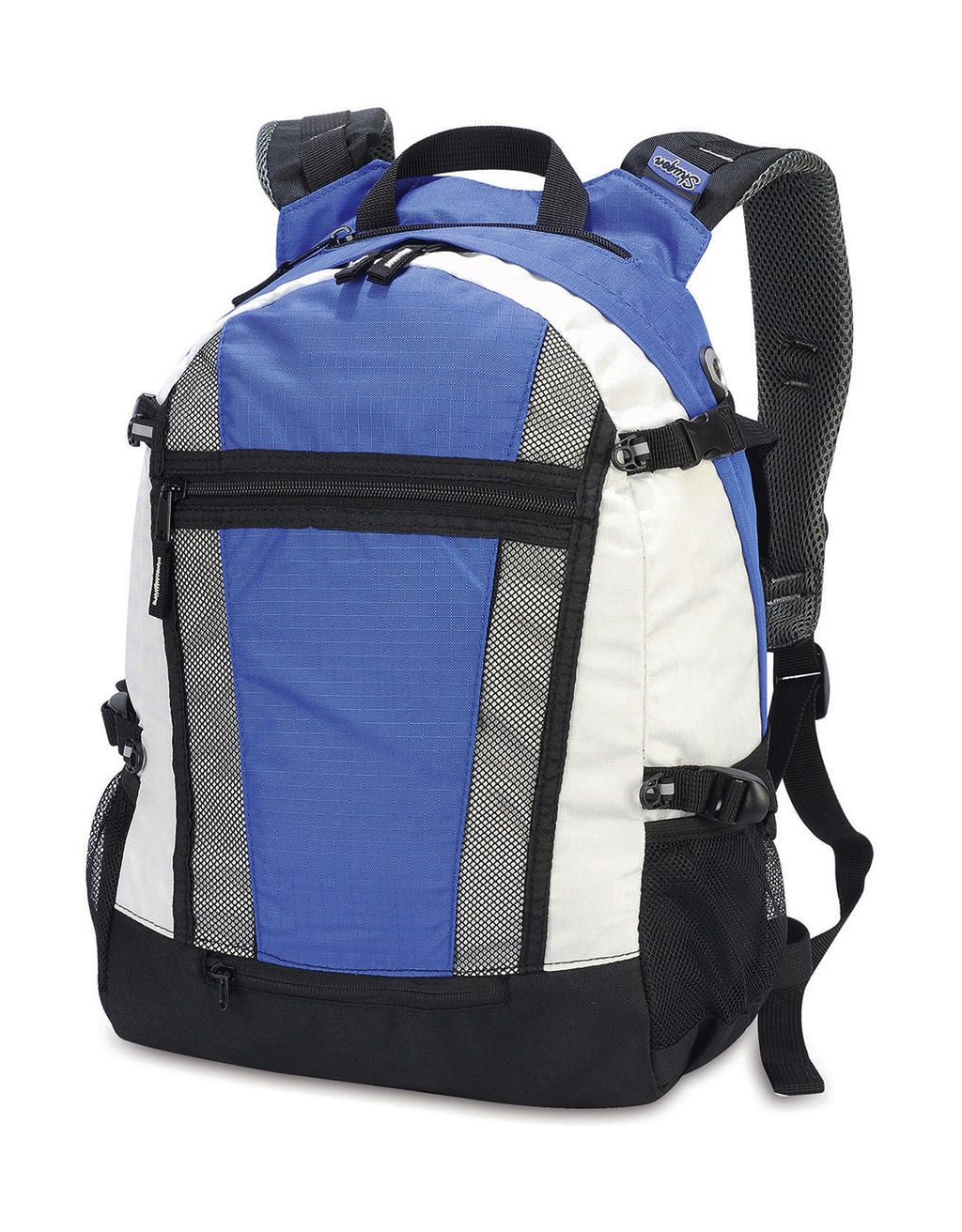 Student/ Sports Backpack Royal/Off White Bleu