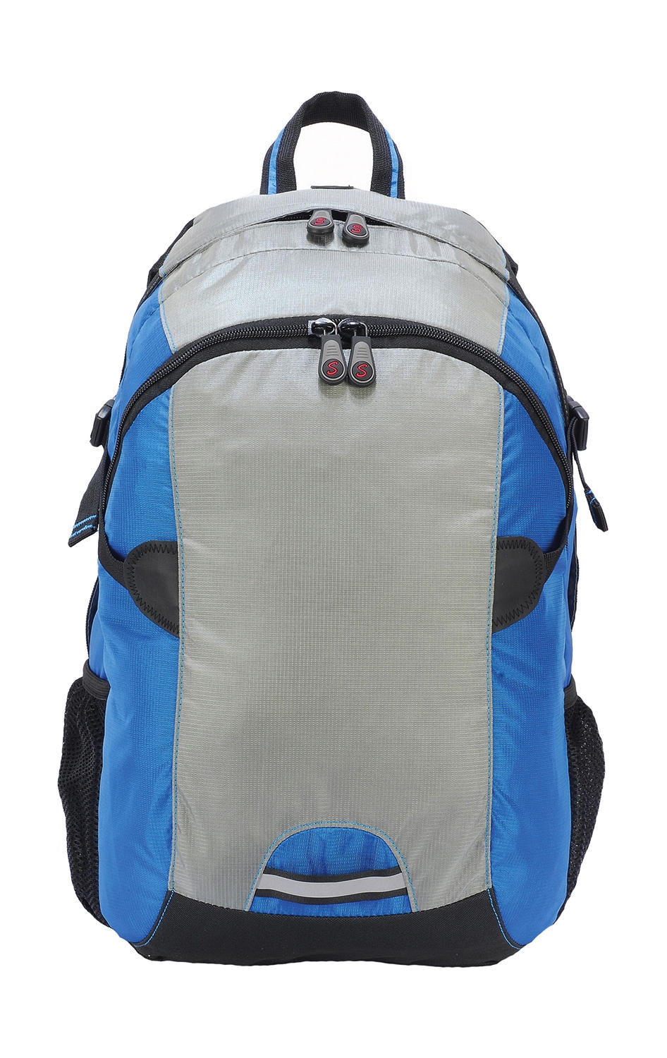 Stylish Backpack Grey/Turquoise Gris, à personnaliser avec le logo de votre club. Stylish Backpack Grey/Turquoise Gris