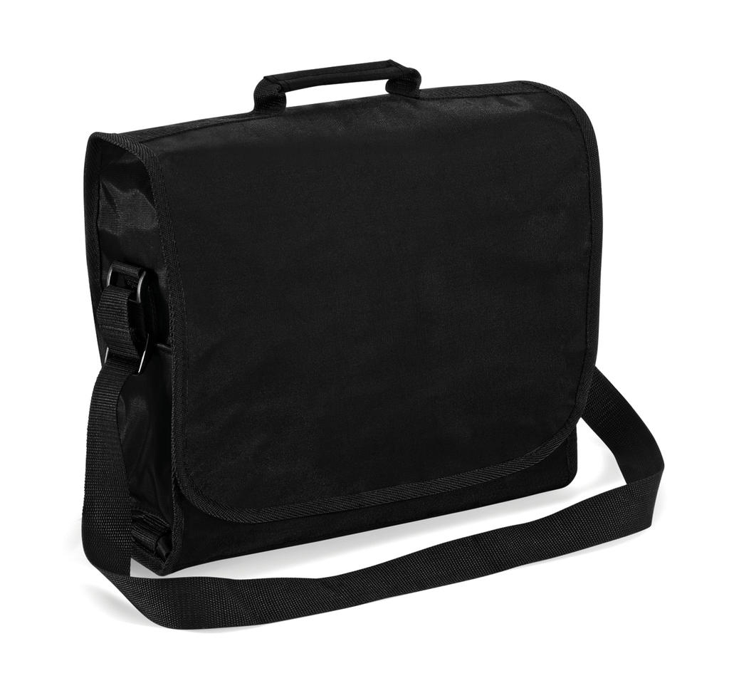 Document Bag Black Noir, à personnaliser avec le logo de votre club. Document Bag Black Noir