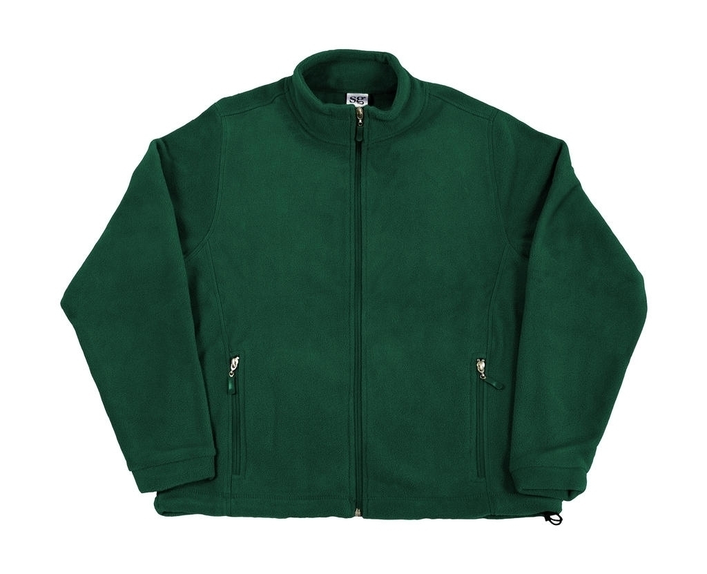 Ladies’ Full Zip Fleece Bottle Green Vert, à personnaliser avec le logo de votre club. Ladies’ Full Zip Fleece Bottle Green Vert