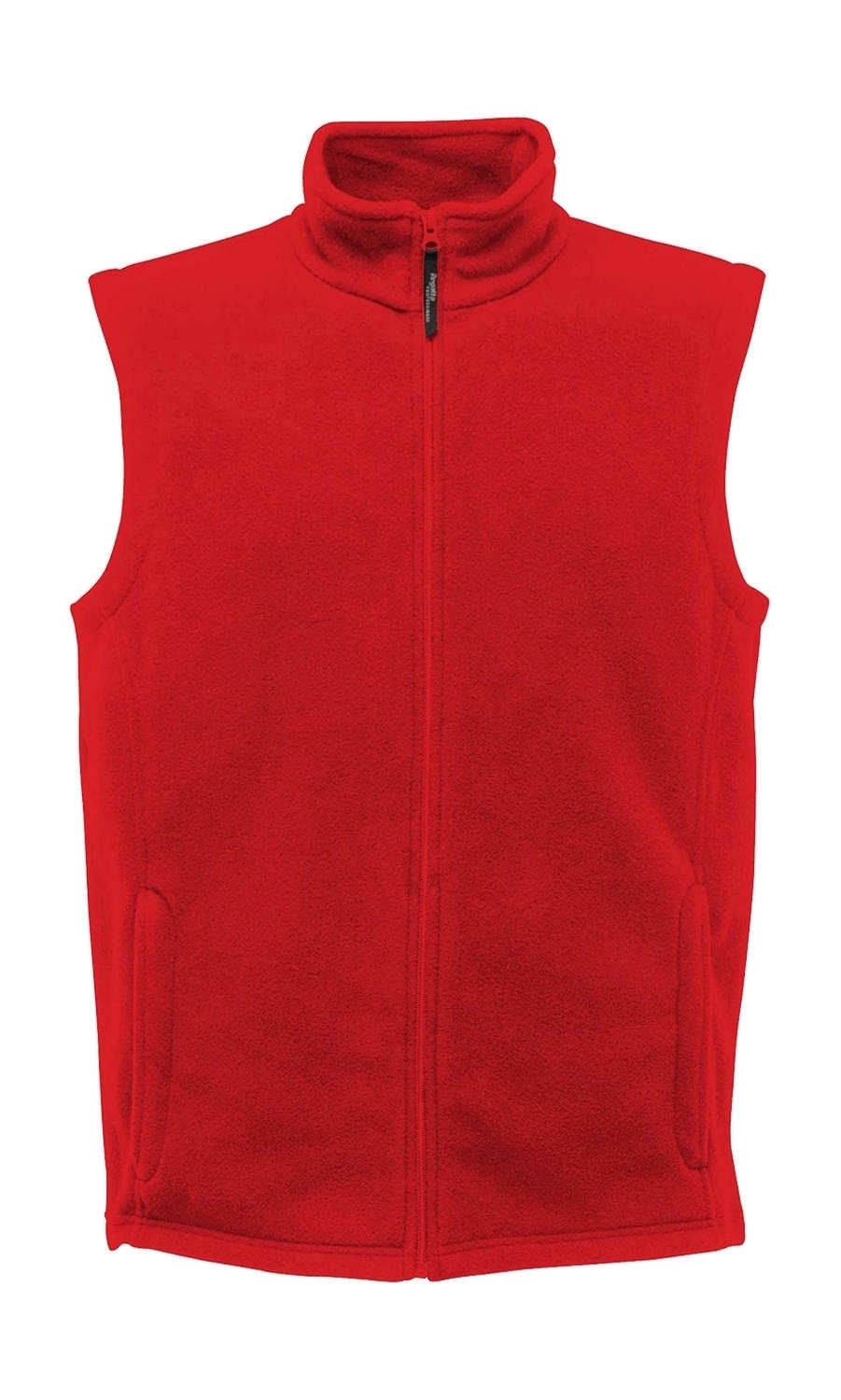 Mircro Fleece Bodywarmer Classic Red Rouge, à personnaliser avec le logo de votre club. Mircro Fleece Bodywarmer Classic Red Rouge