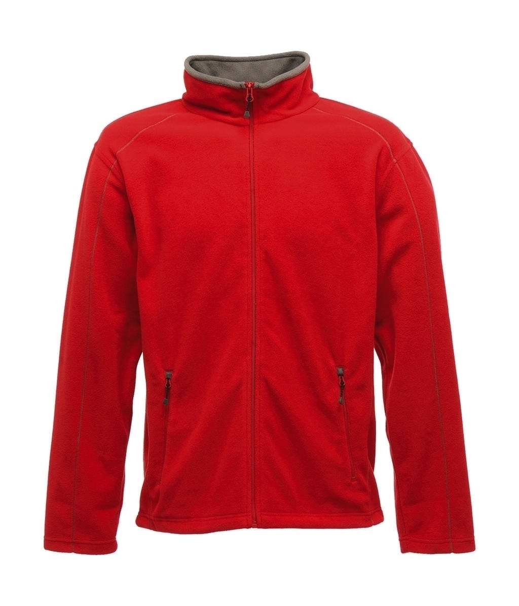 Adamsville Full Zip Fleece Clasic Red/Smokey Rouge, à personnaliser avec le logo de votre club. Adamsville Full Zip Fleece Clasic Red/Smokey Rouge