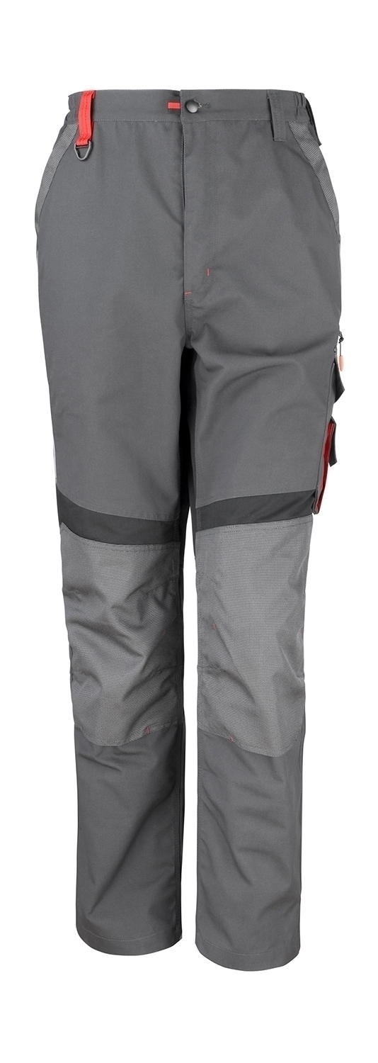 Work-Guard Technical Trouser Grey/Black Gris, à personnaliser avec le logo de votre club. Work-Guard Technical Trouser Grey/Black Gris