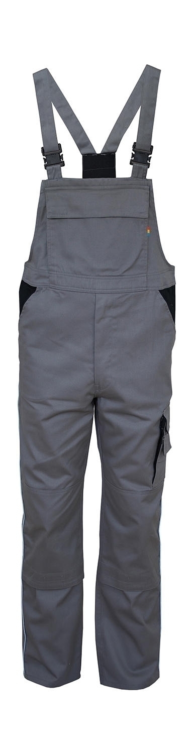 Bib Trousers Contrast Grey/Black Gris, à personnaliser avec le logo de votre club. Bib Trousers Contrast Grey/Black Gris