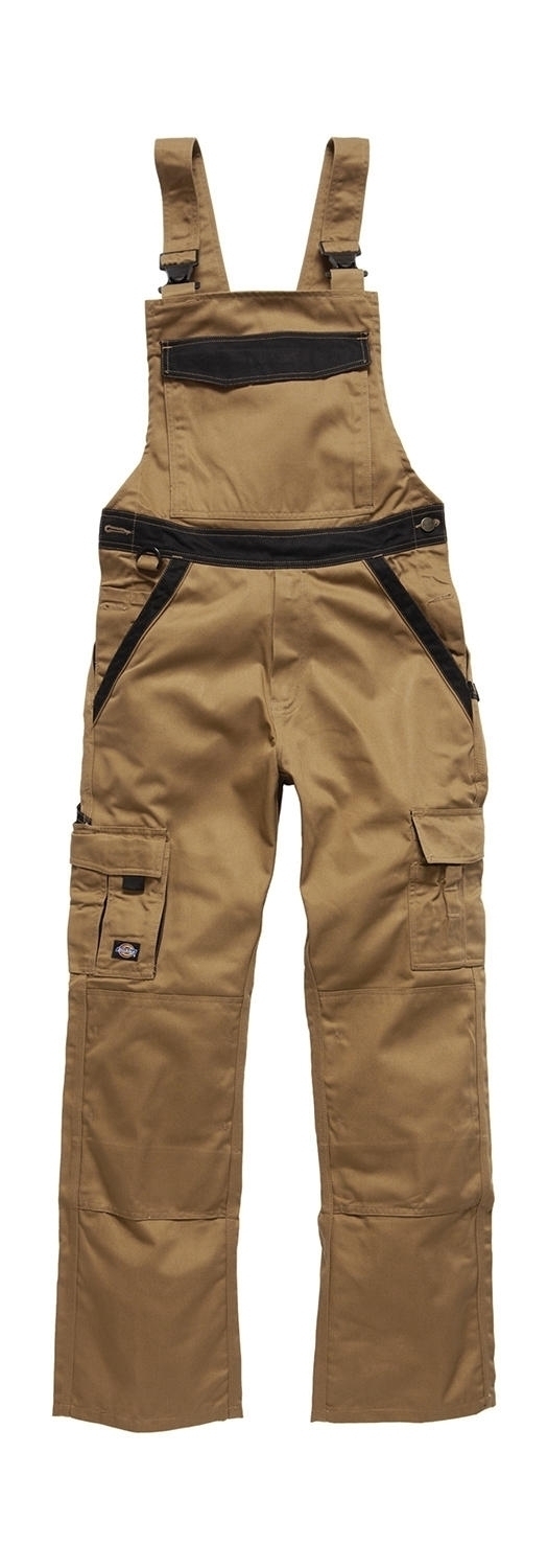 Industry300 Bib&Brace Tall Khaki/Black vert, à personnaliser avec le logo de votre club. Industry300 Bib&Brace Tall Khaki/Black vert