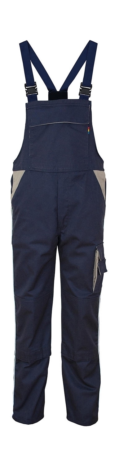 Bib Trousers Contrast - Tall Deep Navy/Grey bleu, à personnaliser avec le logo de votre club. Bib Trousers Contrast - Tall Deep Navy/Grey bleu