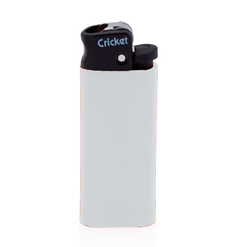 Briquet Minicricket Blanc Blanc, à personnaliser avec le logo de votre club. Briquet Minicricket Blanc Blanc