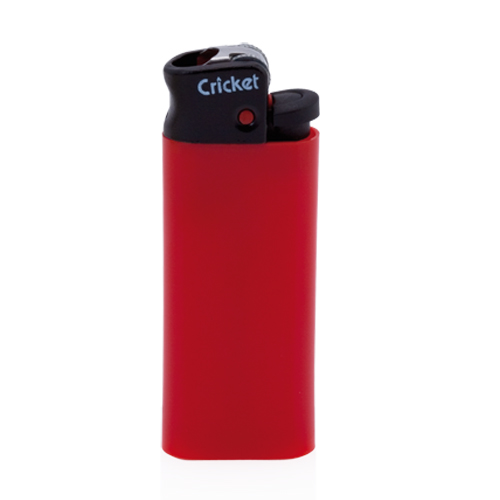Briquet Minicricket Rouge Rouge, à personnaliser avec le logo de votre club. Briquet Minicricket Rouge Rouge