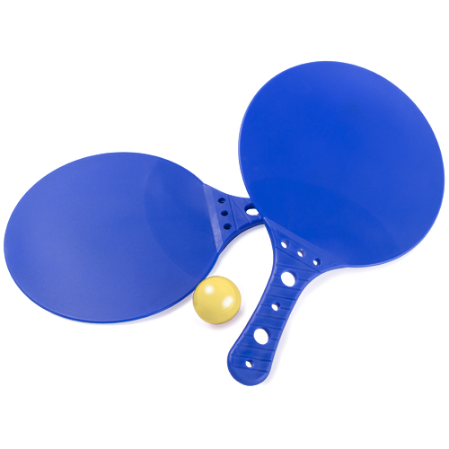 Raquettes de plage Selpik Bleu Bleu, à personnaliser avec le logo de votre club. Raquettes de plage Selpik Bleu Bleu